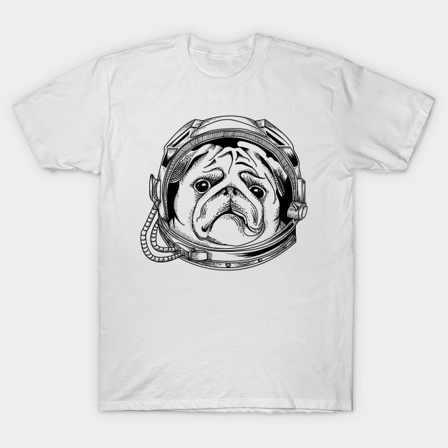 Astropup T-Shirt by enricoalonzo